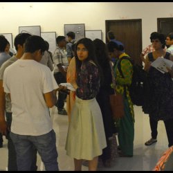 Photo-exhibition of the book Main Dhoondh Raha Hoon being inaugurated in Alliance Française de Bhopal